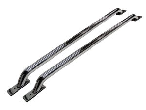 Chevrolet Silverado Bed Rails - Go Rhino - Stake Pocket - Chrome - `07-`13